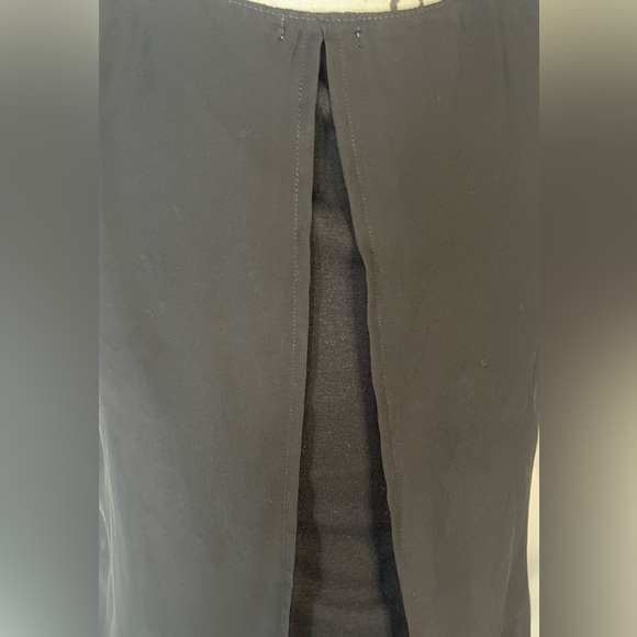 GUESS- Adorable Black Sleeveless Tank Top with sheer Overlay to dress it up! - Picture 2 of 10